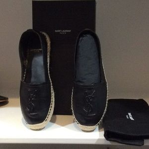 Logo Espadrille SAINT LAURENT SHOE
